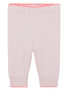 Set maglione e leggins per neonata Billieblush rosa con ricamo gatto U21444 450 BILLIEBLUSH 
