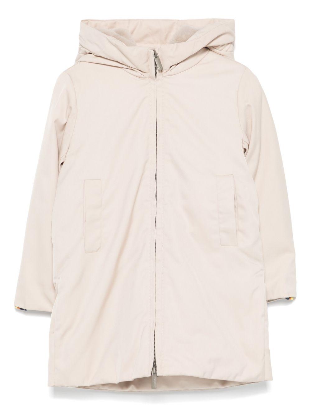 Cappotto per bambino K-Way Kids Olly beige in pelliccia sintetica K6128NW ARD K-WAY KIDS 