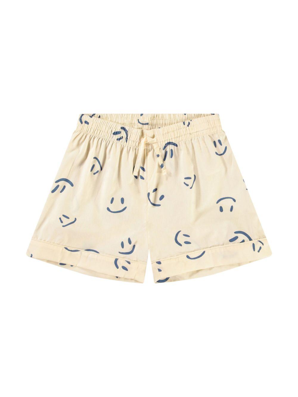Pigiama per bambino Molo Lexi giallo con motivo smiley 6S25R507 9349 MOLO 