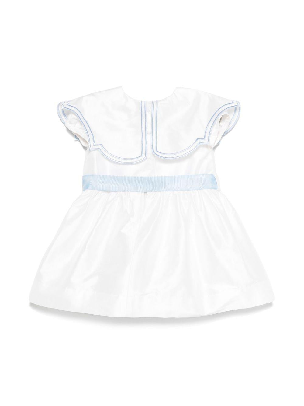 Abito per neonata JESURUM BABY Elettra bianco con dettaglio fiocco ELETTRA VAR.72 JESURUM 
