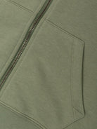Felpa con stampa e cappuccio per bambino Golden Goose Kids verde con tasca frontale P01770P001727 35916 GOLDEN GOOSE KIDS 