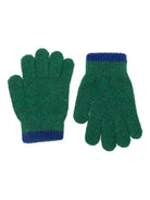 Guanti per bambino Bobo Choses verdi con logo ricamato B225AI038 311 BOBO CHOSES 