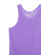 Abito per bambina Molo Cailey viola con mini logo sul lato 2S25E101 5403 MOLO 