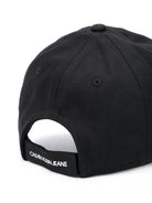 Cappello da baseball per bambino Calvin Klein Kids nero con ricamo logo IU0IU00150 BEH CALVIN KLEIN KIDS 