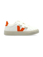 Sneakers per bambini VEJA Kids bianco con applicazione logo SV0520603C SMALL ESPLAR VEJA KIDS 