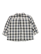 Camicia per bambino Bonpoint bianco con motivo a quadri W05YSHW00010 374 BONPOINT 