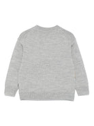 Maglione per bambino Burberry Kids grigio con orso Thomas 8109458 A1373 BURBERRY KIDS 