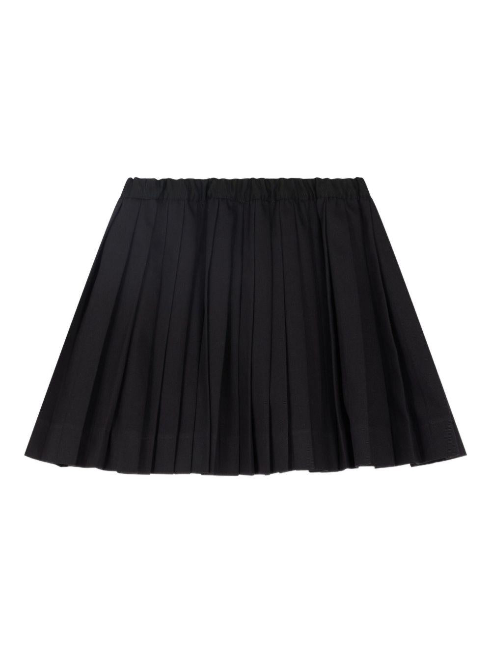Gonna per bambina Bonpoint nera con design plissettato W05GSKW00020 099C BONPOINT 