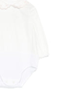 Set tutina e shorts per neonata La Stupenderia rosa con colletto smerlato 1TBCT08 M06PIN LA STUPENDERIA 