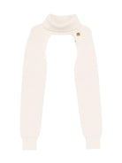 Coprispalle per bambina Pinko Kids bianco con dettaglio logo KFMA018CFL085 0063 PINKO KIDS 
