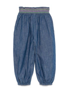Jeans per bambina Zimmermann Kids in denim con elastico in vita 1825PR S253 ZIMMERMANN KIDS 
