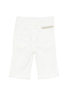 Jeans per neonato Stella McCartney Kids bianchi elasticizzati TY6150 Z0156 101 STELLA McCARTNEY KIDS 