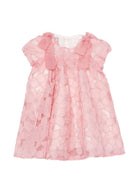 Abito per neonata La Stupenderia rosa con dettaglio fiocco 2CCAB68 X07 LA STUPENDERIA 
