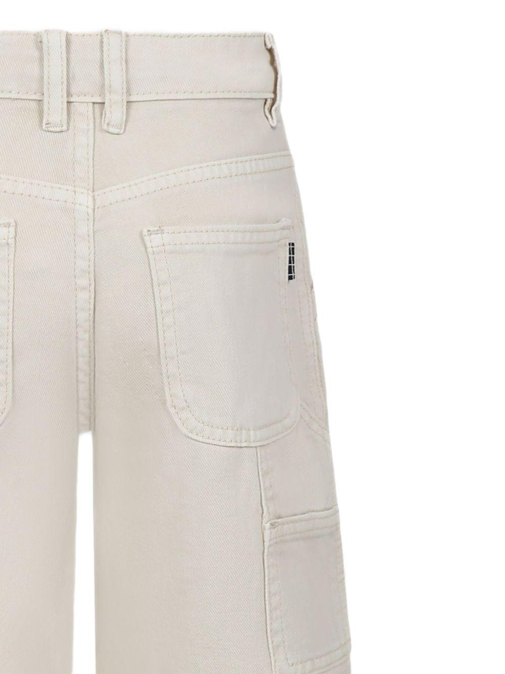 Bermuda cargo per bambino Molo beige con due tasche laterali 1S25H110 8955 MOLO 