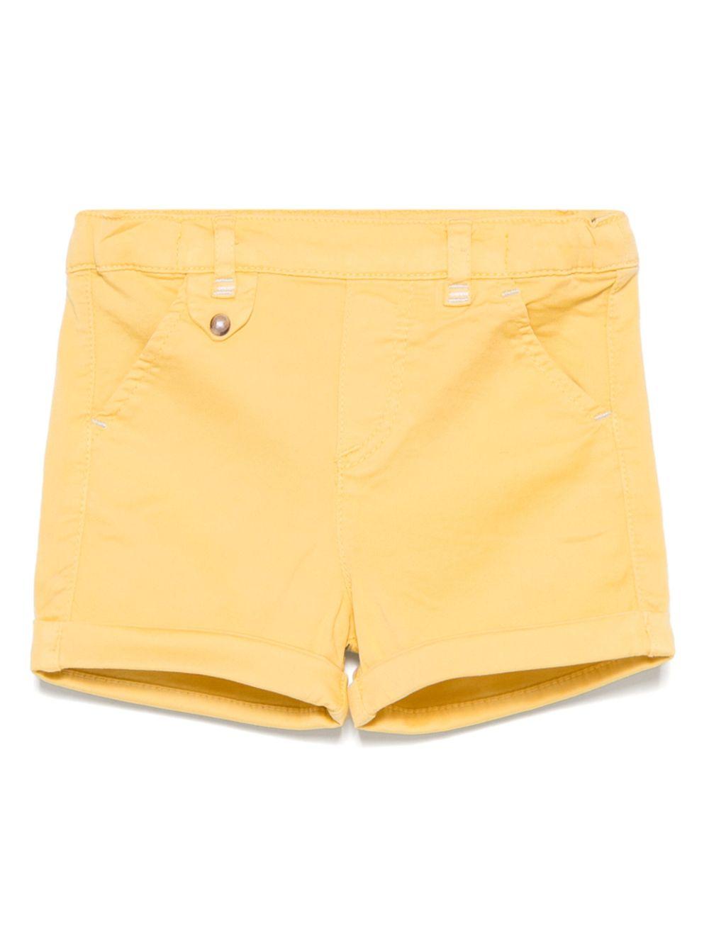 Shorts per neonato Tartine Et Chocolat giallo in twill CA26131 72 TArtine & Chocolat 
