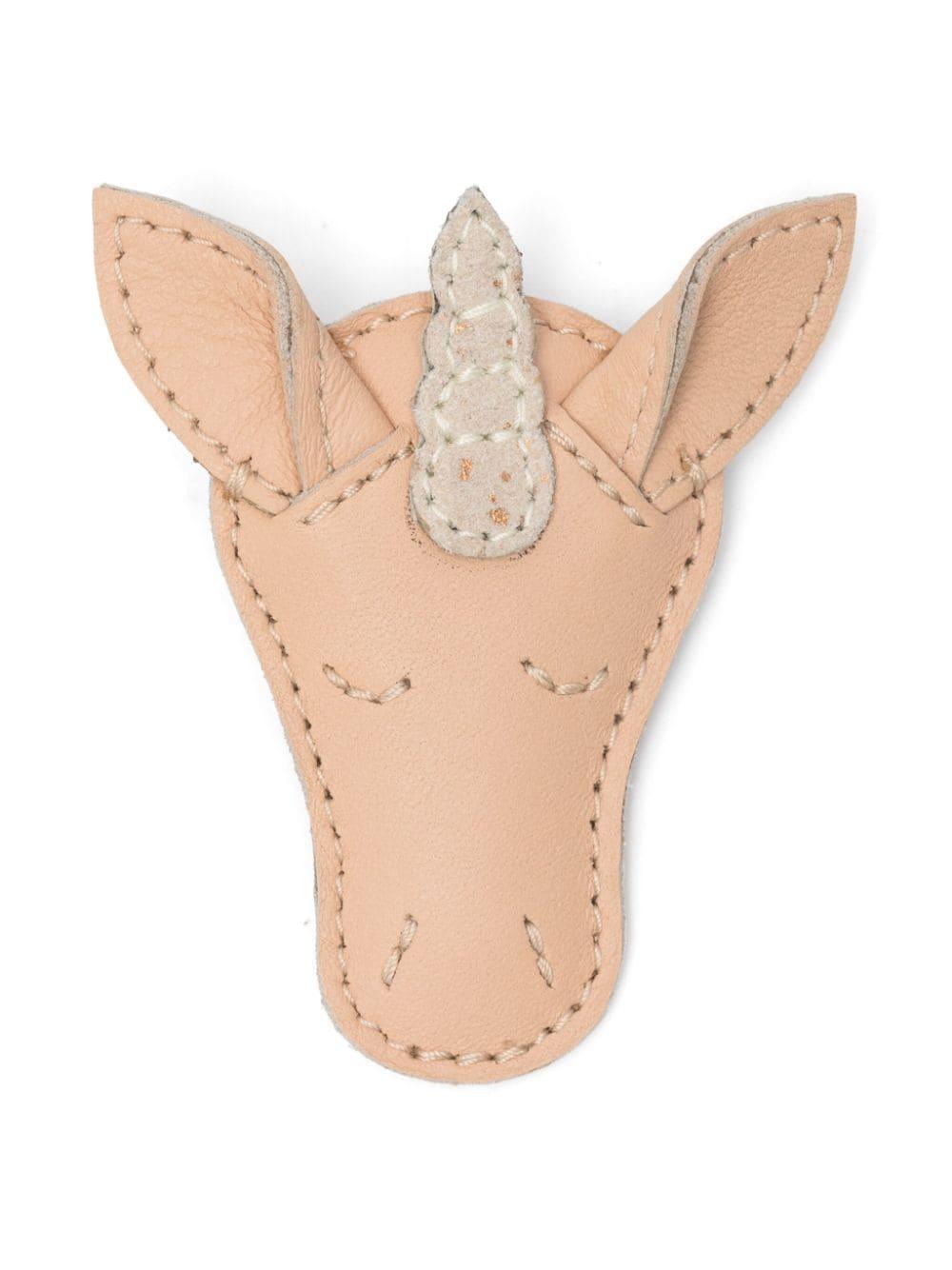 Fermaglio per bambina Donsje Josy Special rosa chiaro con motivo unicorno 6009004 LE121 DONSJE 