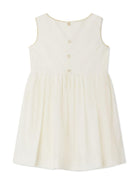 Abito per bambina Bonpoint Alina bianco con ricamo a fiori S05GDRW00008 004 BONPOINT 