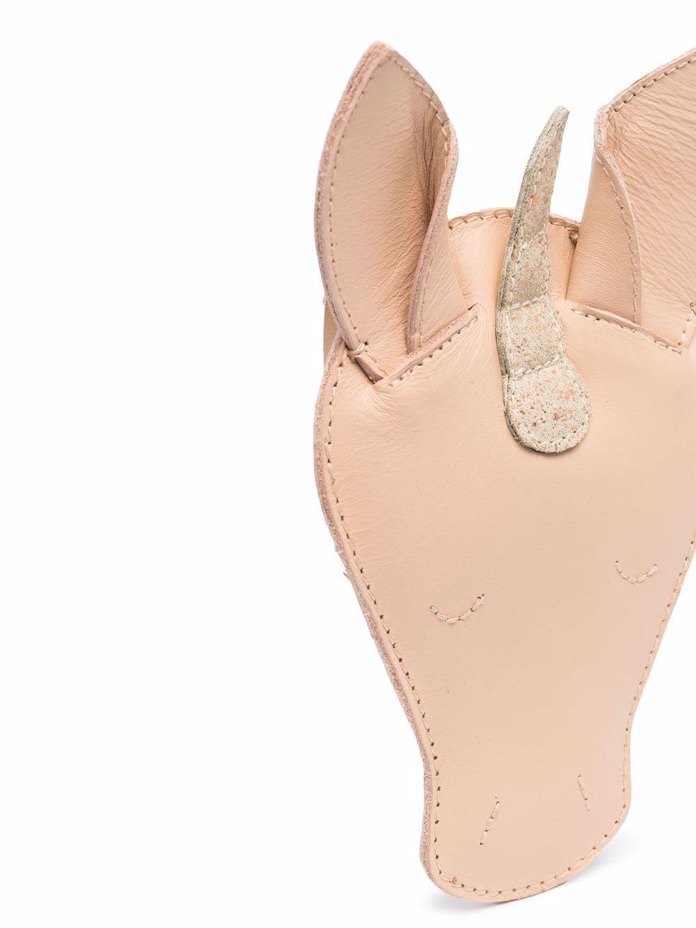 Borsa a spalla per bambina Donsje Britta Special beige con orecchie 5002002 LE121 DONSJE 
