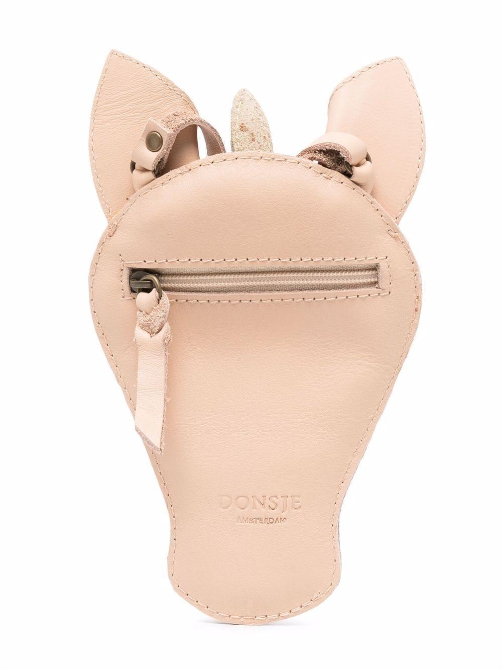 Borsa a spalla per bambina Donsje Britta Special beige con orecchie 5002002 LE121 DONSJE 