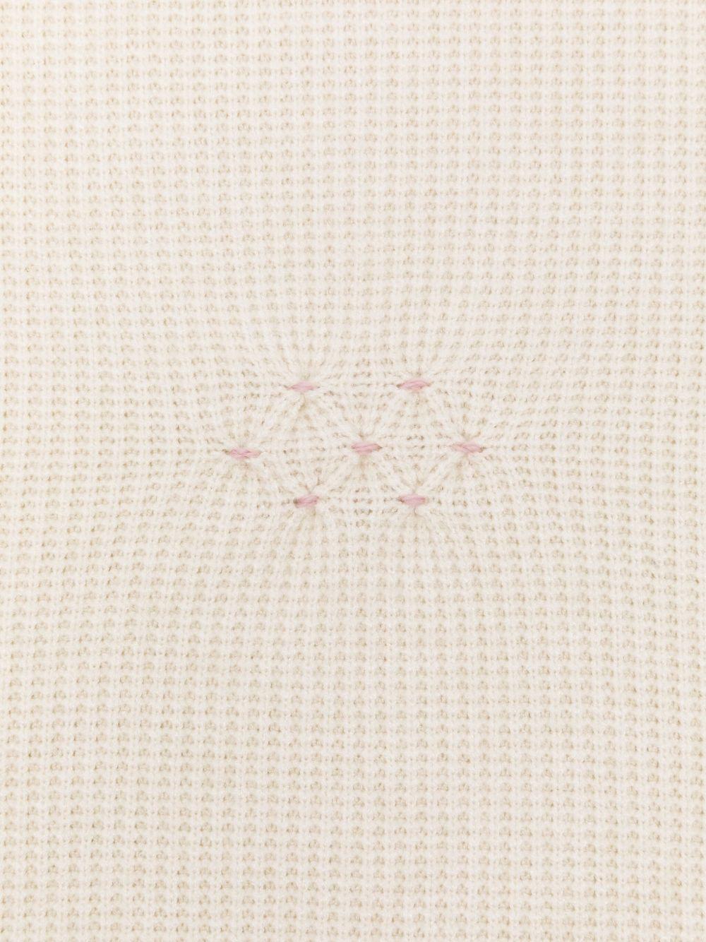 Coperta per neonati La Stupenderia multicolore con rifiniture in velluto 1TBCO10 M20L23 LA STUPENDERIA 