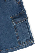 Gonna denim Belli per bambina Molo blu con passanti 2W24D113 5377 MOLO 