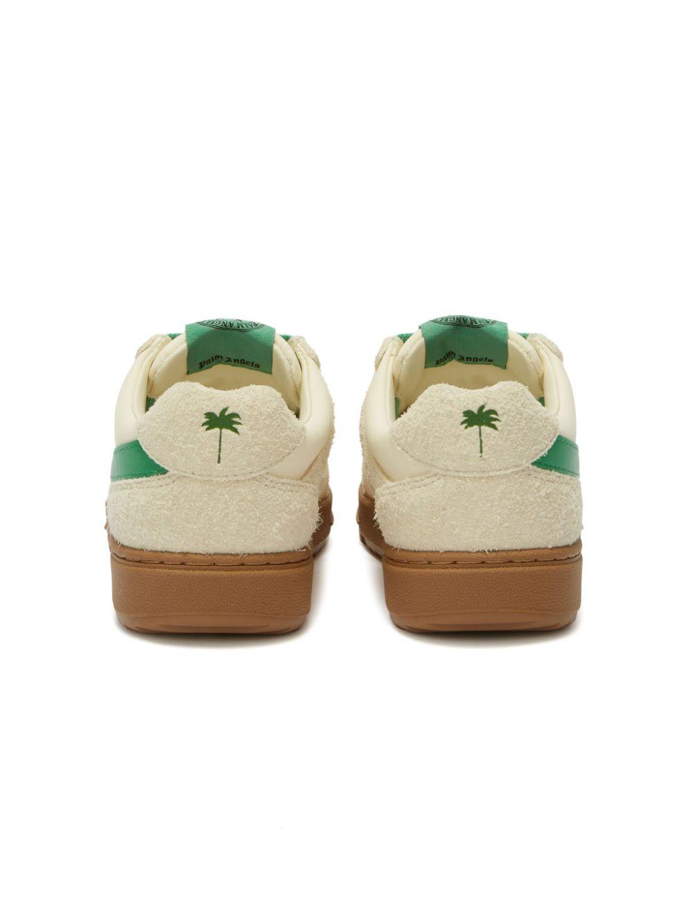 Sneakers Palm Beach University per bambino Palm Angels Kids beige con punta tonda PBIA015S25FAB001 6155 PALM ANGELS KIDS 