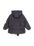 Giubbino per bambina Douuod Kids grigio con tasche anteriori a marsupio DV2P90 N0041 929 DOUUOD 