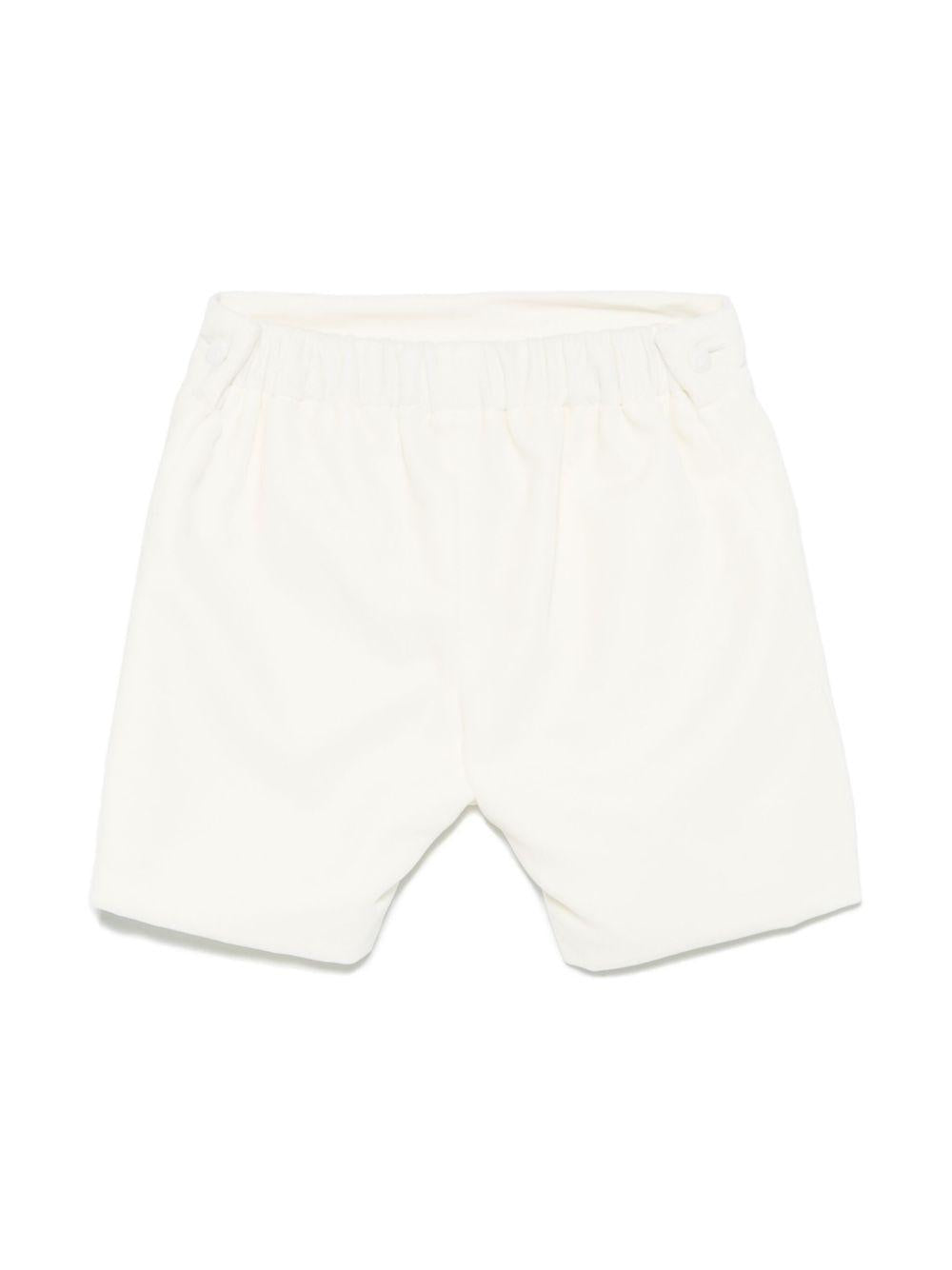 Shorts per neonato Jesurum Baby bianchi con chiusura laterale con bottone CEFEO VAR.4 JESURUM 
