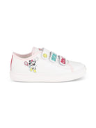 Scarpe per bambina The Marc Jacobs x Mickey Mouse bianche con punta tonda W60824 10P THE MARC JACOBS KIDS 