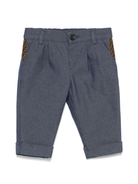 Pantaloni per neonato Fendi Kids grigio modello classico BMF242 AS61 F0QG0 FENDI KIDS 