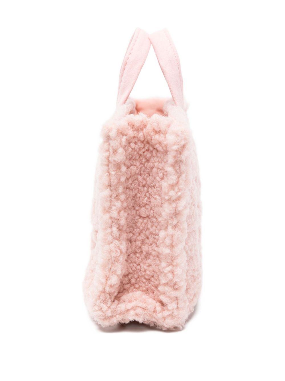 Phone Bag per bambina MC2 Saint Barth Kids rosa con fodera effetto teddy PHONE004 01494I MC2 ST. BARTH KIDS 