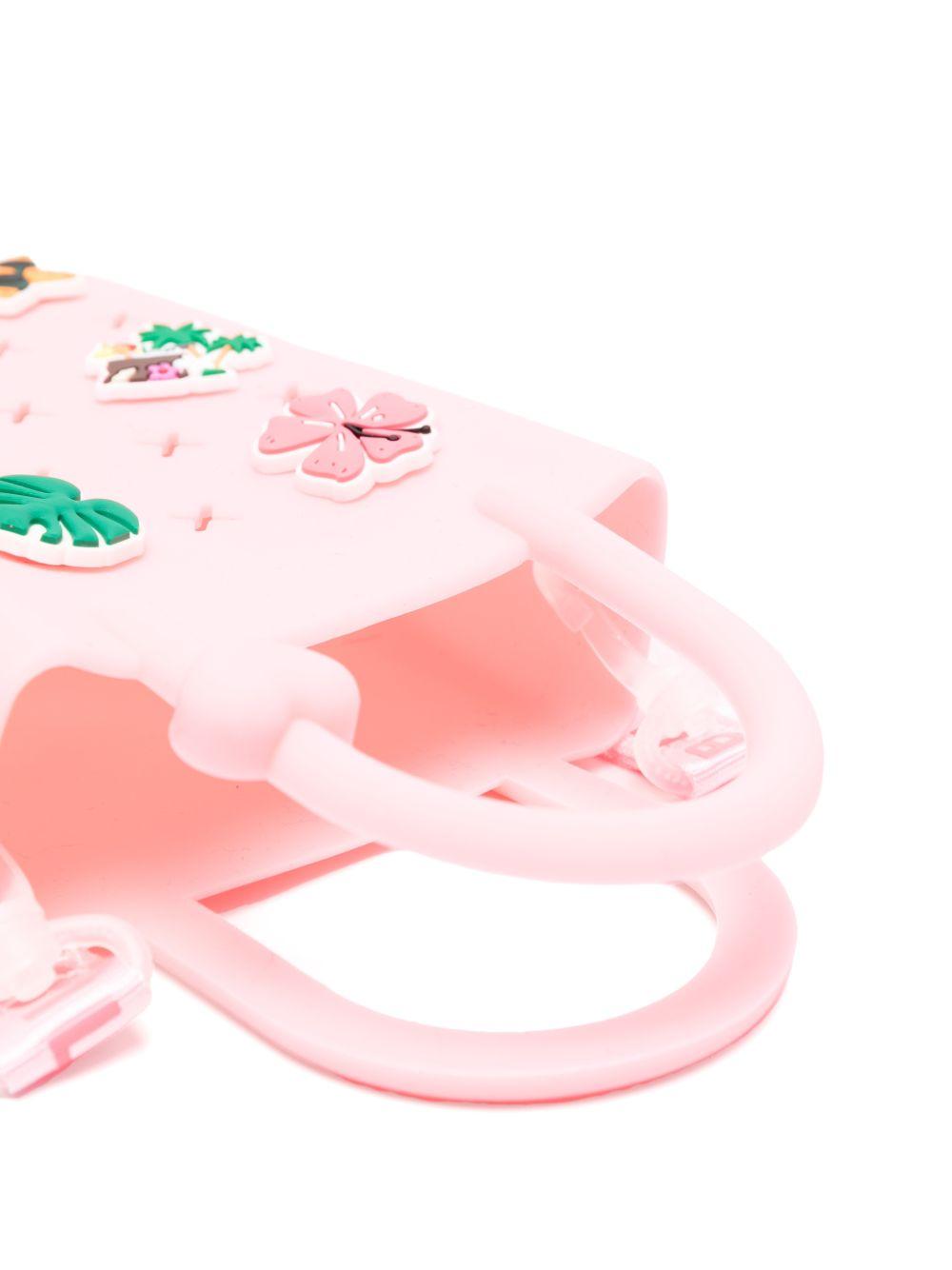 Borsa tote per bambina Billieblush rosa con dettagli applicati U22042 499 BILLIEBLUSH 