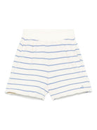 Shorts cornelia per bambina Bonpoint beige con motivo a righe S05GBEK00004 210 BONPOINT 