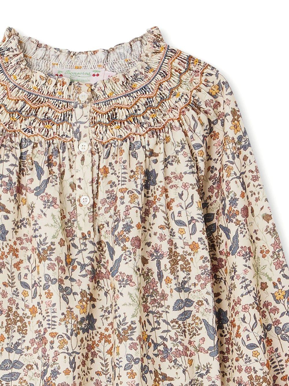 Blusa Petale per bambina Bonpoint multicolor con design senza colletto W04GBLW00010 582 BONPOINT 