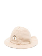 Cappello per neonata Donsje Steijn beige con motivo con ricamo 4099201NB 00019 DONSJE 