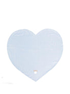 Coperta per neonato La Stupenderia bianca a forma di cuore 1TBCO12 L24 LA STUPENDERIA 