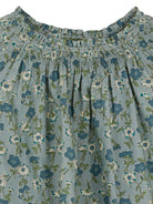 Blusa per bambina Bonpoint verde con stampa a fiori W05GBLW00022 543 BONPOINT 