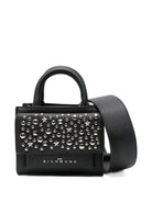 Borsa a tracolla per bambina John Richmond Junior nero borchiata RGA25028BO BLACK JOHN RICHMOND JUNIOR 