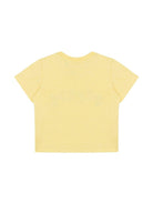 T-shirt per neonata Moschino Kids giallo con motivo Teddy Bear MUM047LAA02 51082 MOSCHINO KIDS 