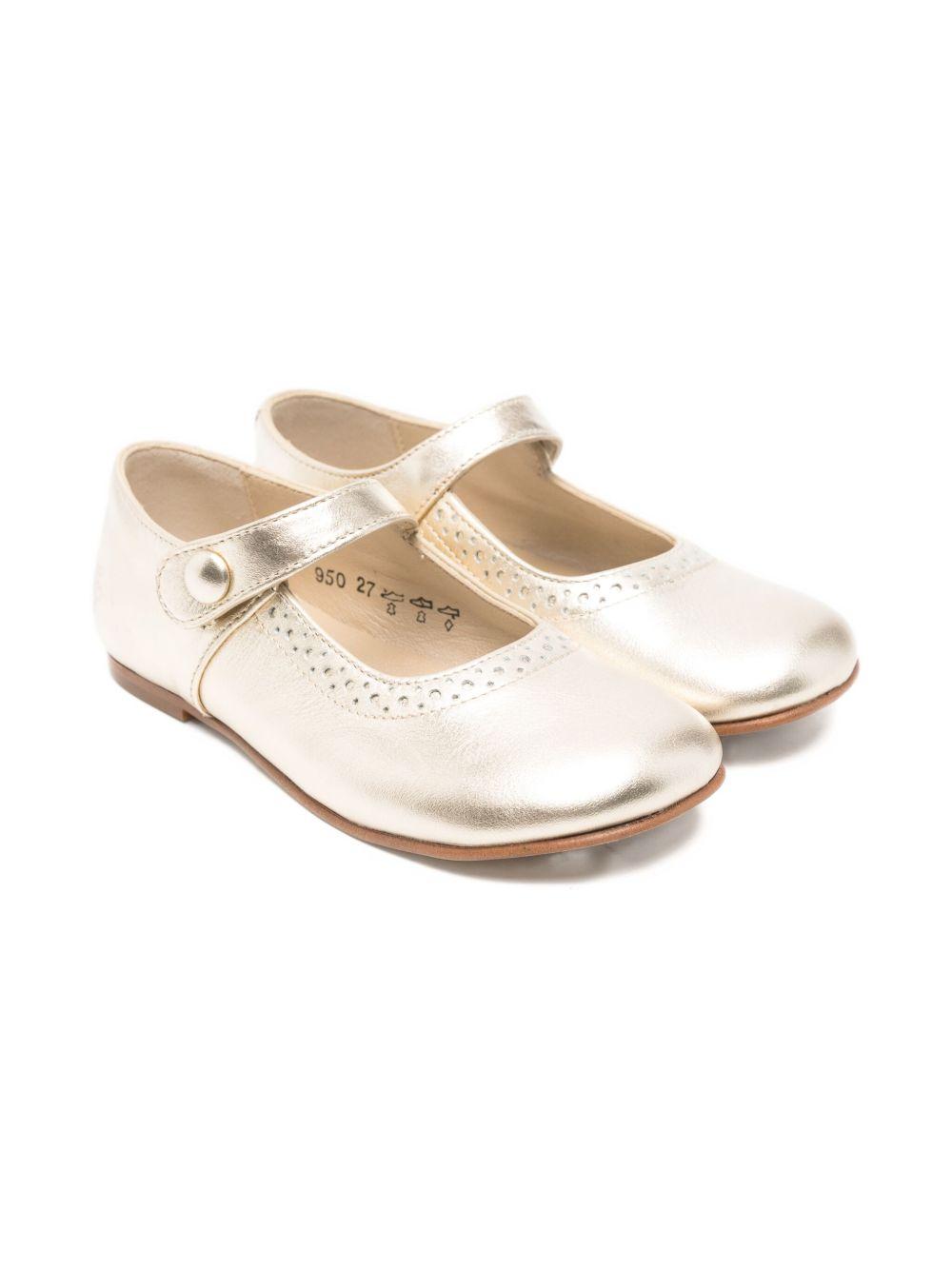 Ballerine per bambina Tartine Et Chocolat oro con cinturino GA LA04 01 TArtine & Chocolat 