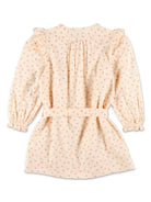 Abito Tosca con stampa per bambina Bonpoint rosa con scollo rotondo W04GDRW00022 621 BONPOINT 