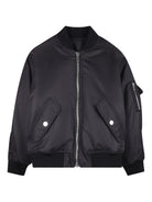 Bomber per bambino Givenchy Kids nero con ricamo H31091 09B GIVENCHY KIDS 