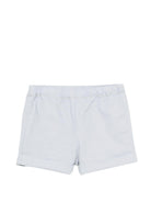 Shorts Ecady per neonato Bonpoint azzurro con toppa con logo S06YBEW00002 010 BONPOINT 