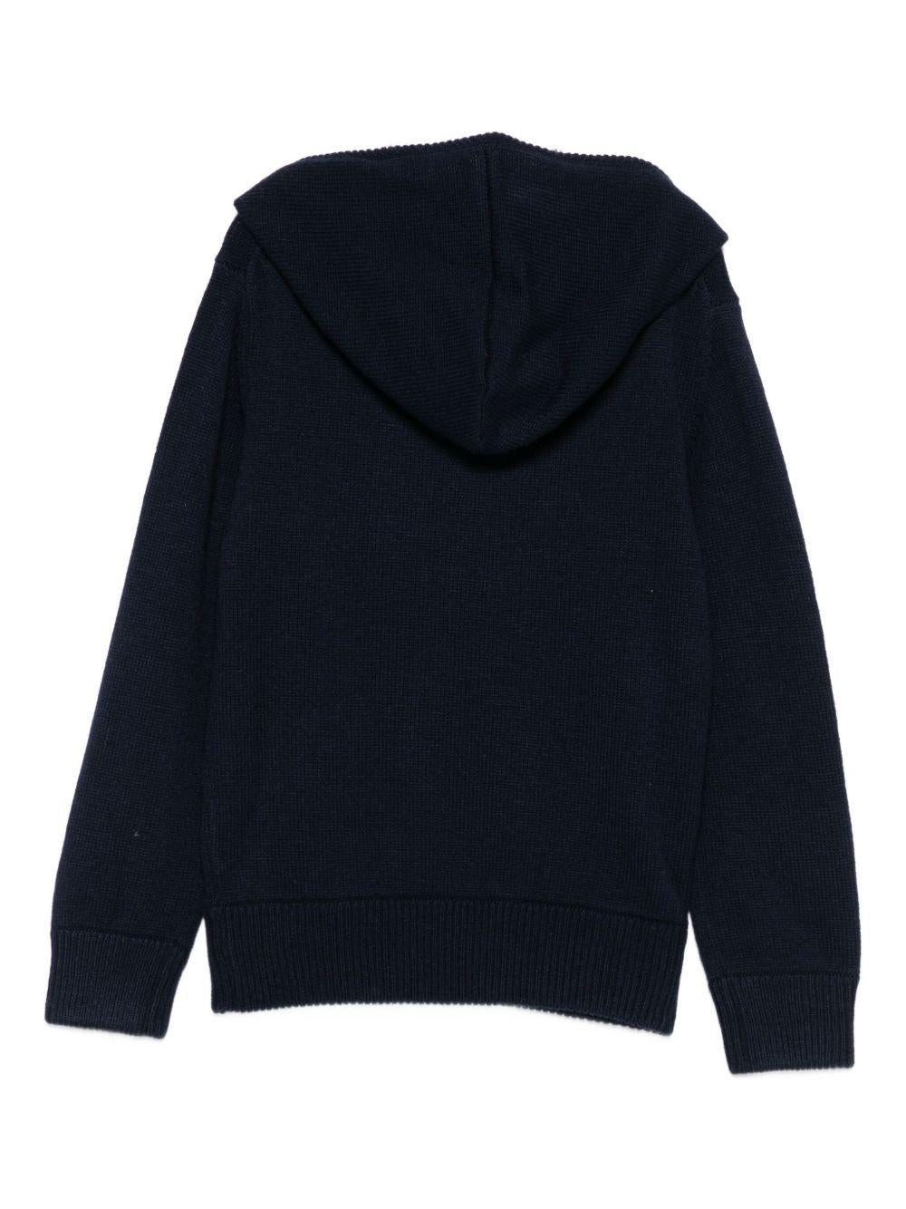 Felpa per bambino MC2 Saint Barth Kids x Trudi nera con ricamo Orsetto WOO0002 00076I MC2 ST. BARTH KIDS 