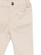 Pantaloni per neonato Emporio Armani Kids beige con elastico in vita 8NHJ02 4N7LZ 01M5 EMPORIO ARMANI KIDS 