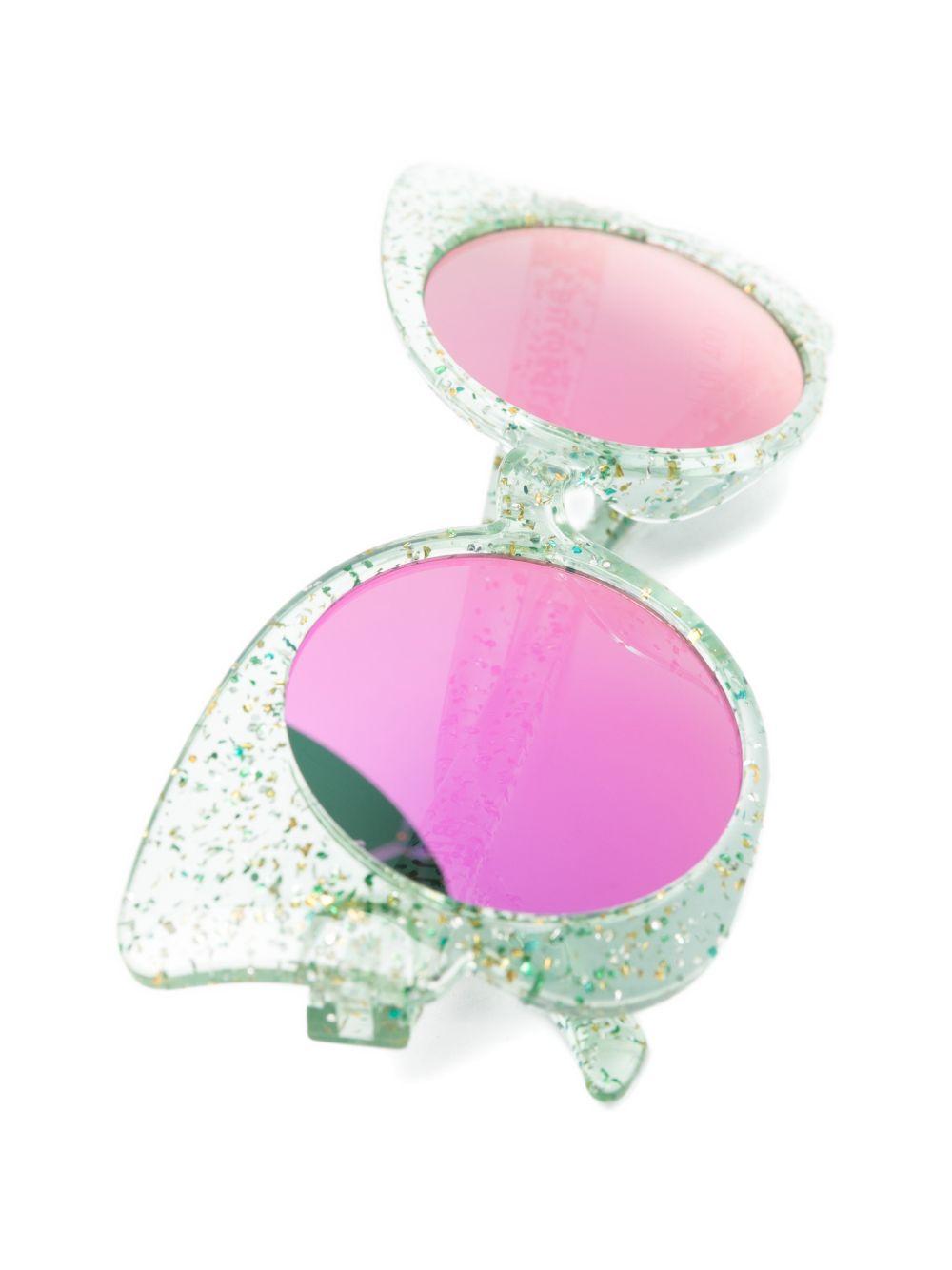 Occhiali da sole per bambina Billieblush multicolore a forma di gatto U22066 Z41 BILLIEBLUSH 