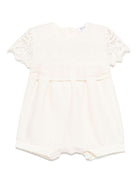 Tutina per neonata JESURUM BABY Piccola Carla beige con dettagli in pizzo PICCOLA CARLA VAR.01 JESURUM 