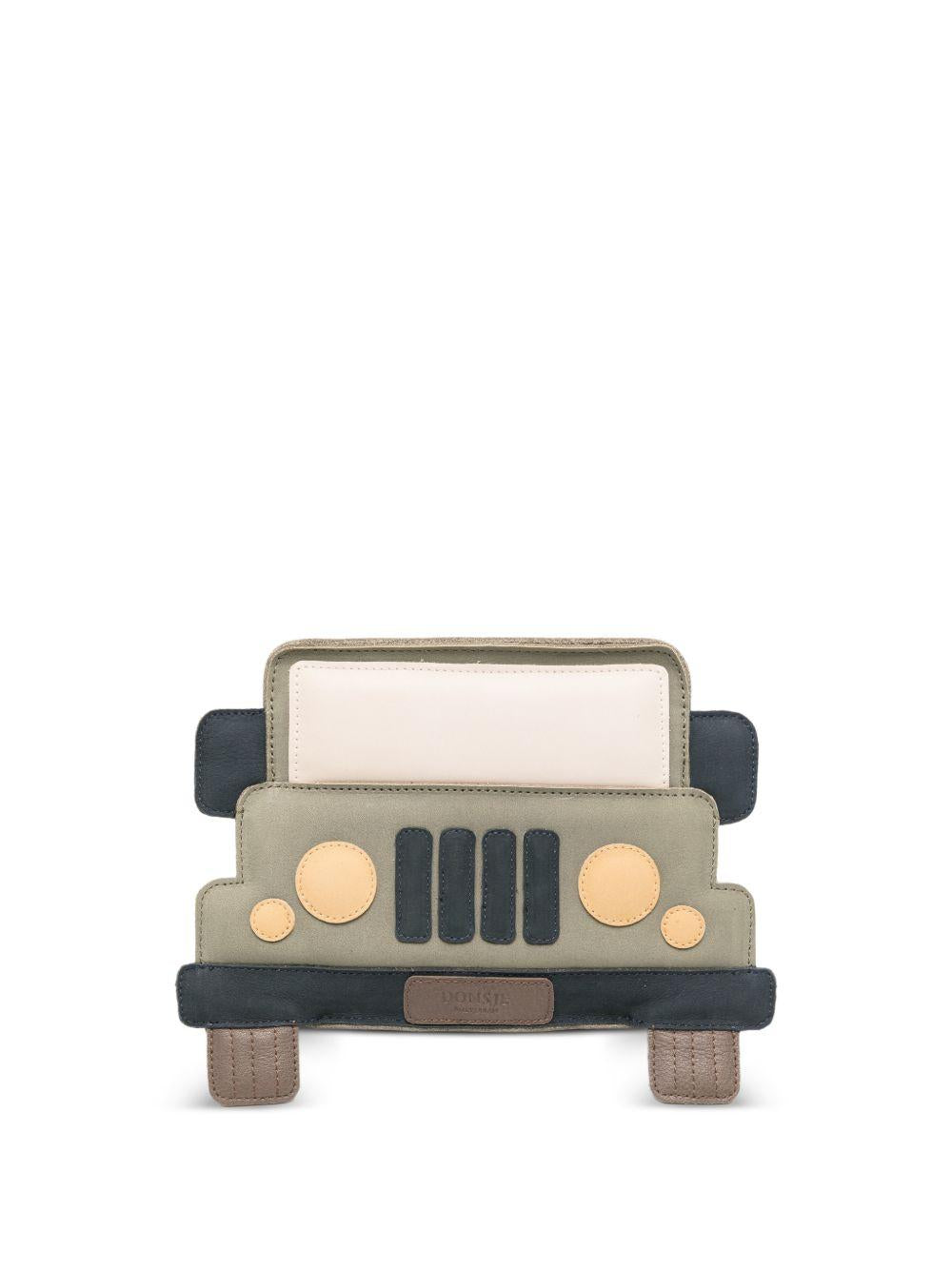 Zaino per bambino Donsje verde con dettaglio automobile 5520402 NL126 DONSJE 