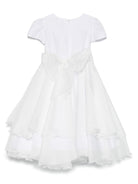 Abito per bambina Mariella Ferrari bianco con fiocco AT931 082 MARIELLA FERRARI 