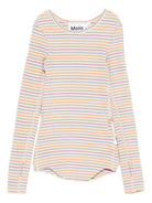 T-shirt Rochelle per bambina Molo multicolor con design a righe 2S26A406 9485 MOLO 